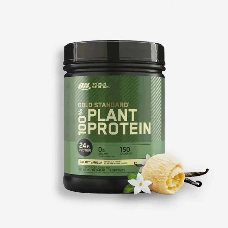 GOLD STANDARD PLANT PROTEIN 12 SERVICIOS SABOR CREAMY VAINILLA-OPTIMUM NUTRITION