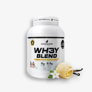 WHEY BLEND 4 LIBRAS SABOR CREAMY VAUNILLA-MACRO BLENDS