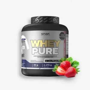 WHEY PURE 5 LIBRAS SABOR FRESA-SMART NUTRITION