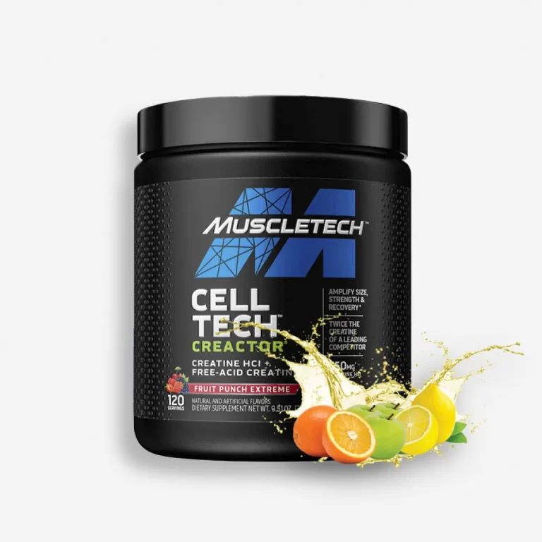 CELL TECH CREACTOR 120 SERVICIOS SABOR FRUIT PUNCH – MUSCLETECH